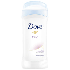 Dove Antiperspirant Deodorant Fresh 2.6 oz stick front view