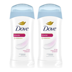 Dove Antiperspirant Deodorant Stick 2-Pack packaging front view