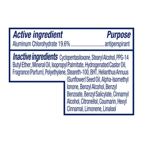 Dove Antiperspirant Deodorant Stick with floral background