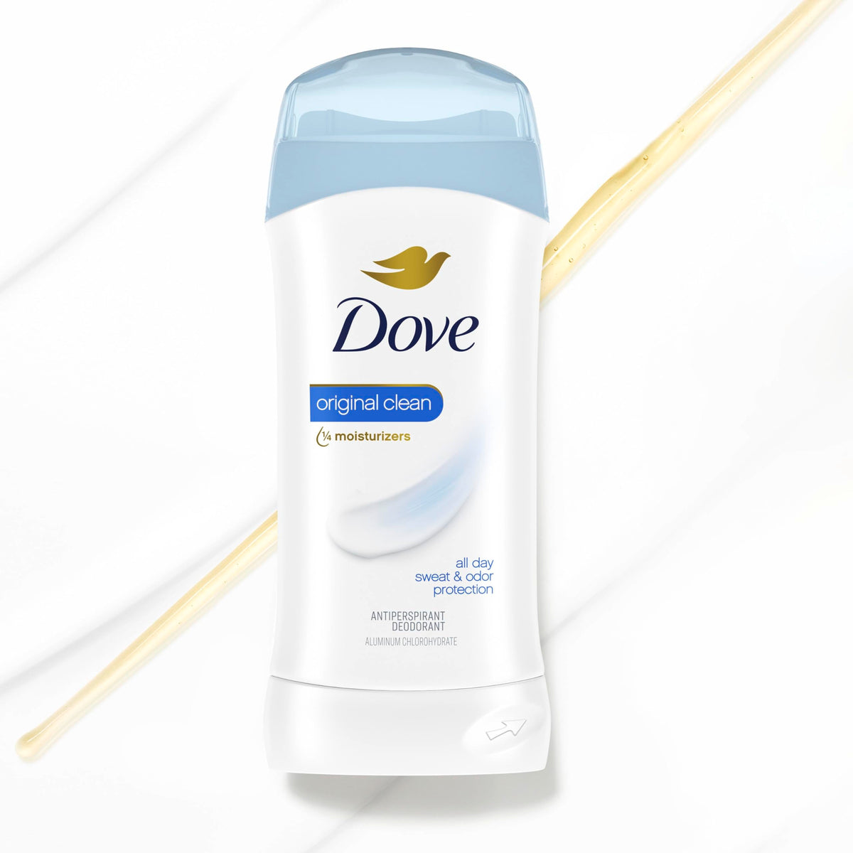 Dove Antiperspirant Stick lifestyle scene in gym bag