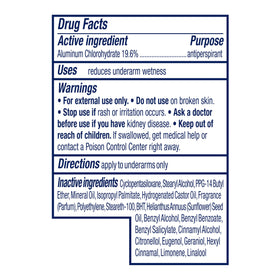 Dove Antiperspirant Stick with fresh scent description