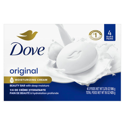Dove Beauty Bar 3.75 oz package front view