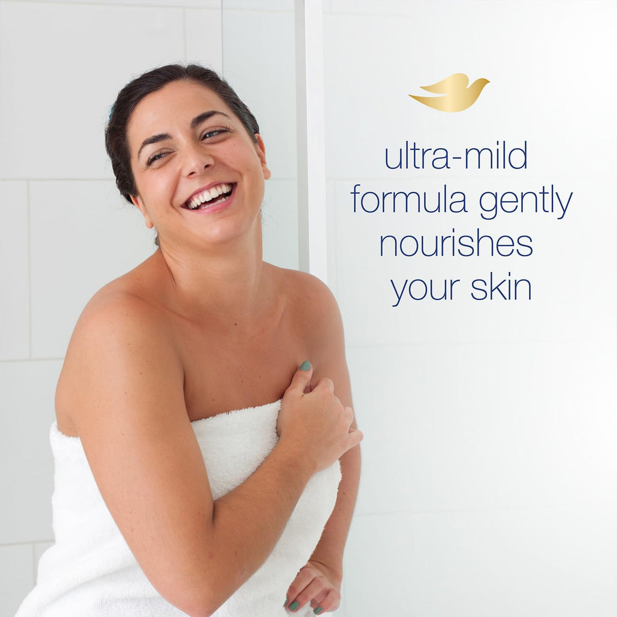 Dove Beauty Bar lathering on hands