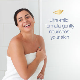 Dove Beauty Bar lathering on hands