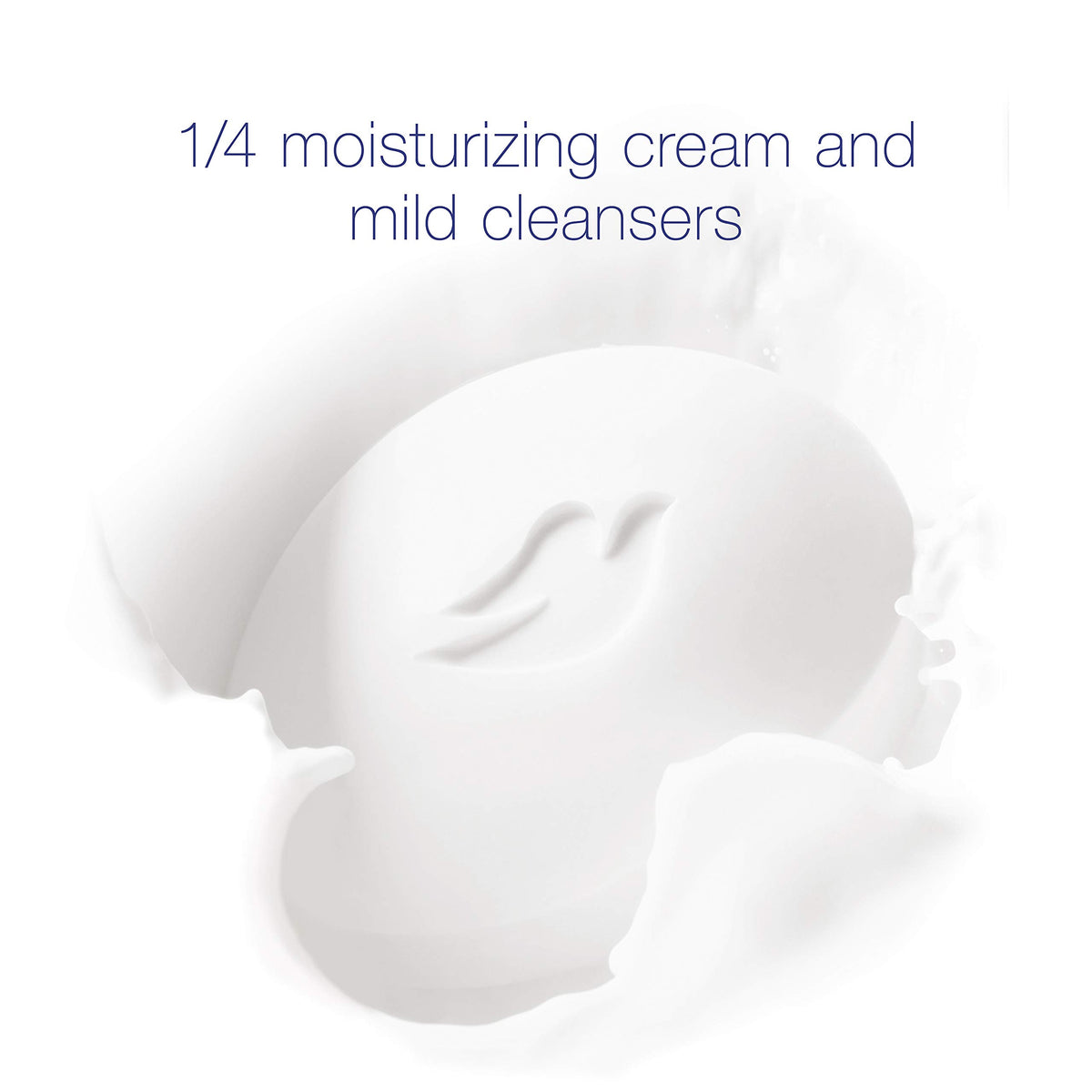 Dove Beauty Bar stacked in a clean bathroom setting