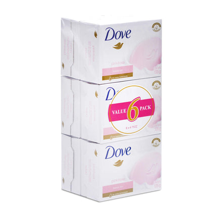 Dove Beauty Cream Bar Soap 135g pink bar front view