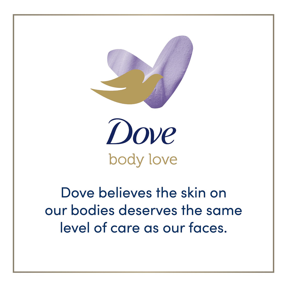 Dove Body Love Age Embrace Body Cleanser with ingredients list