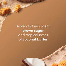Dove Body Scrub Brown Sugar & Coconut Butter 15 oz side view