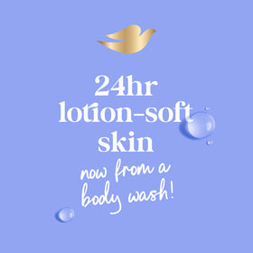 Dove body wash creamy lather demonstration