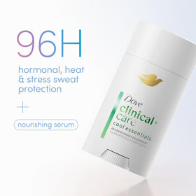 Dove Clinical + Care Antiperspirant Deodorant Cool Essentials side view