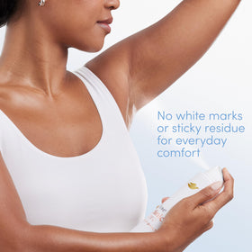 Dove Clinical + Care Antiperspirant Deodorant Spray Cool Essentials application