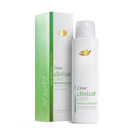 Dove Clinical + Care Antiperspirant Deodorant Spray Cool Essentials front view