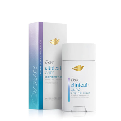 Dove Clinical + Care Antiperspirant Deodorant Stick front view