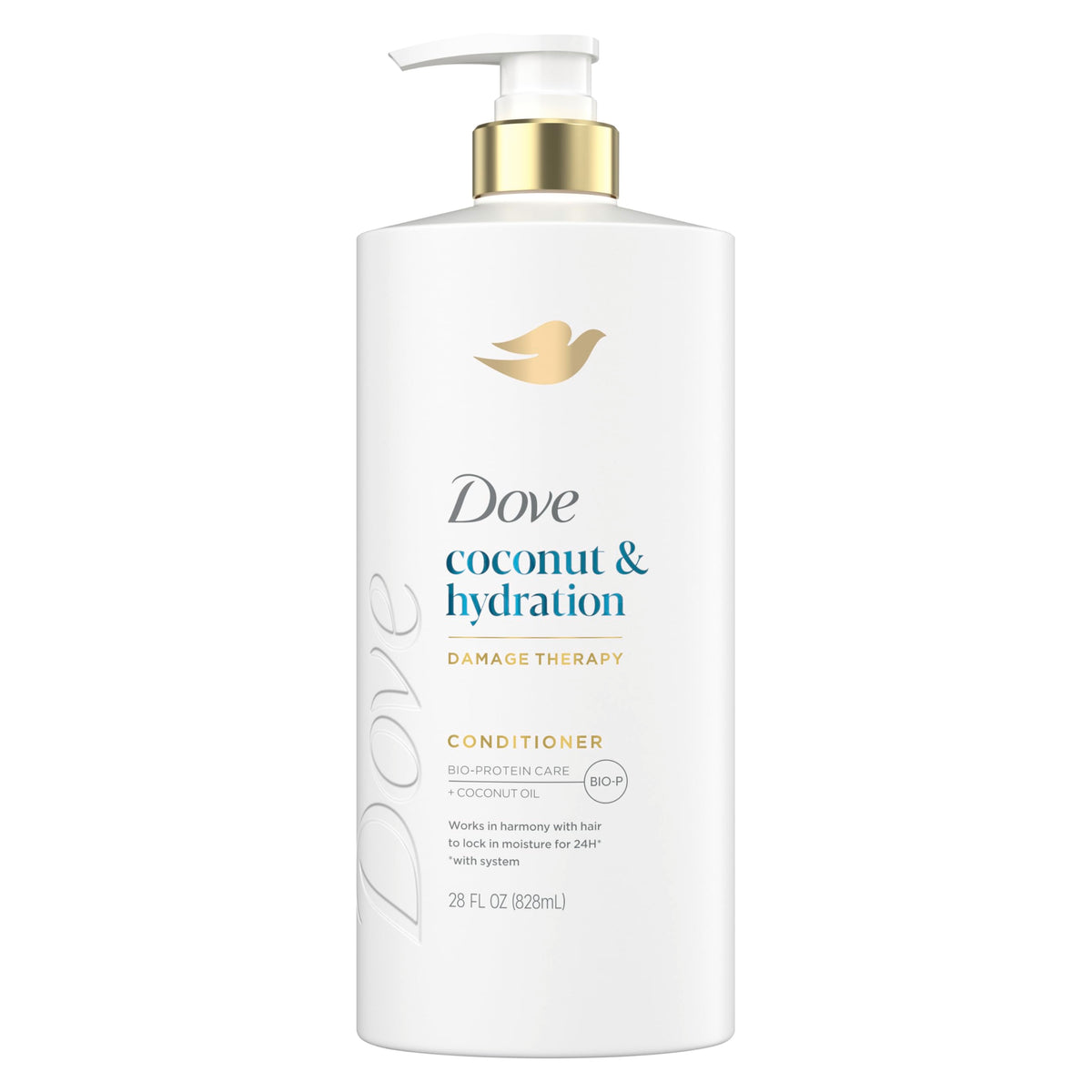 Dove Coconut & Hydration Conditioner 28 Fl Oz front view
