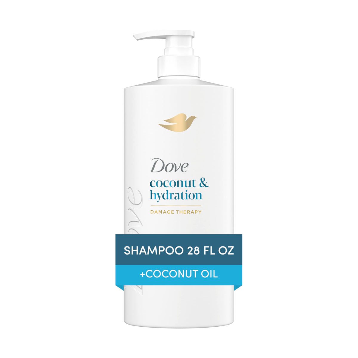 Dove Coconut & Hydration Shampoo with coconut and almond oils