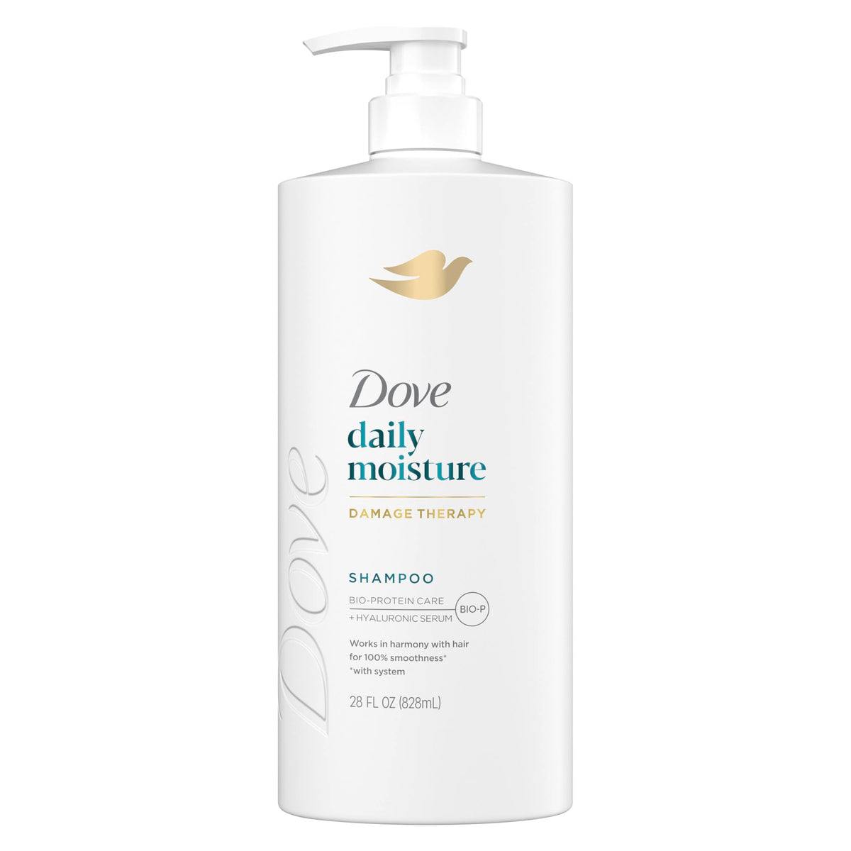 Dove Daily Moisture Shampoo 28 Fl Oz front view