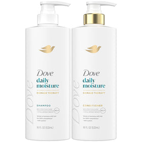 Dove Daily Moisture Shampoo front view 18 Oz