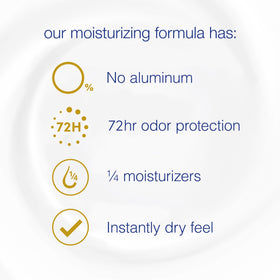 Dove Deodorant stick application demonstration
