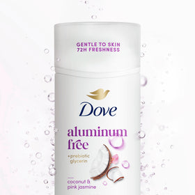 Dove deodorant stick Coconut Pink Jasmine packaging