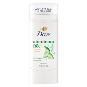 Dove Deodorant Stick for Women front view Cucumber & Green Tea