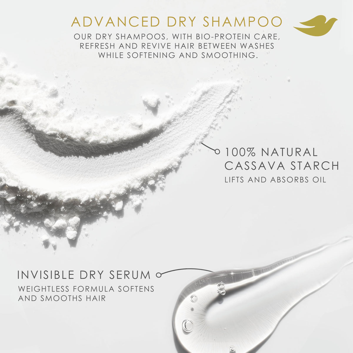 Dove Dry Shampoo Spray with clean fresh scent