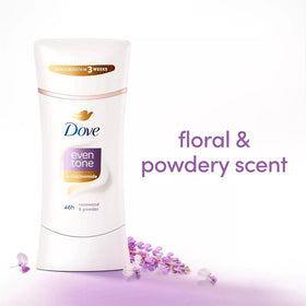 Dove Even Tone Antiperspirant Deodorant stick close-up