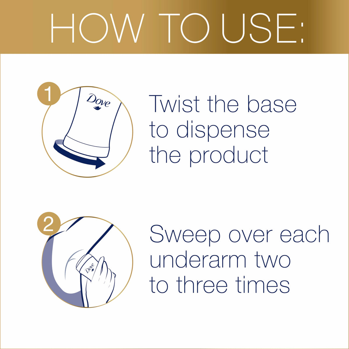 Dove Even Tone Antiperspirant Deodorant Stick Peach Blossom close-up