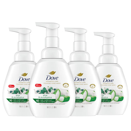 Dove Foaming Hand Wash Aloe & Eucalyptus front view
