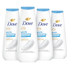 Dove Gentle Exfoliating Body Wash 20 oz front view