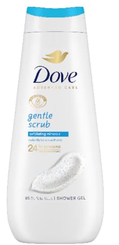 Dove Gentle Exfoliating Body Wash packaging details