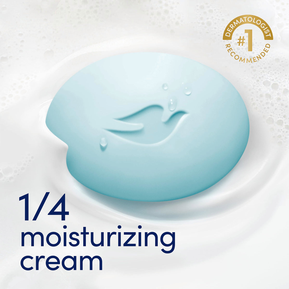 Dove Hydrating Beauty Bar Soap in a bathroom setting
