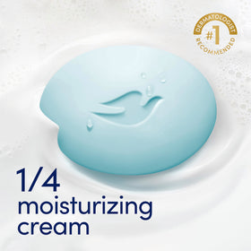 Dove Hydrating Beauty Bar Soap in a bathroom setting