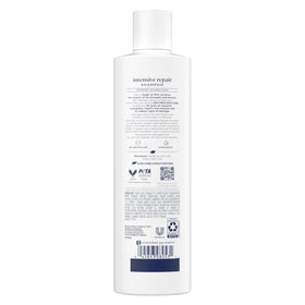 Dove Intensive Repair Shampoo bottle with 12 Fl Oz capacity
