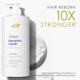 Dove Intensive Repair Shampoo packaging details