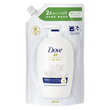 Dove Liquid Hand Wash Refill 500ml front view