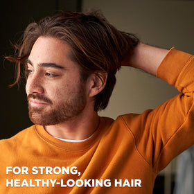 DOVE MEN + CARE 2-in-1 Shampoo + Conditioner application on wet hair
