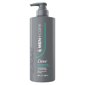 DOVE MEN + CARE 2-in-1 Shampoo + Conditioner Dandruff Defense front view