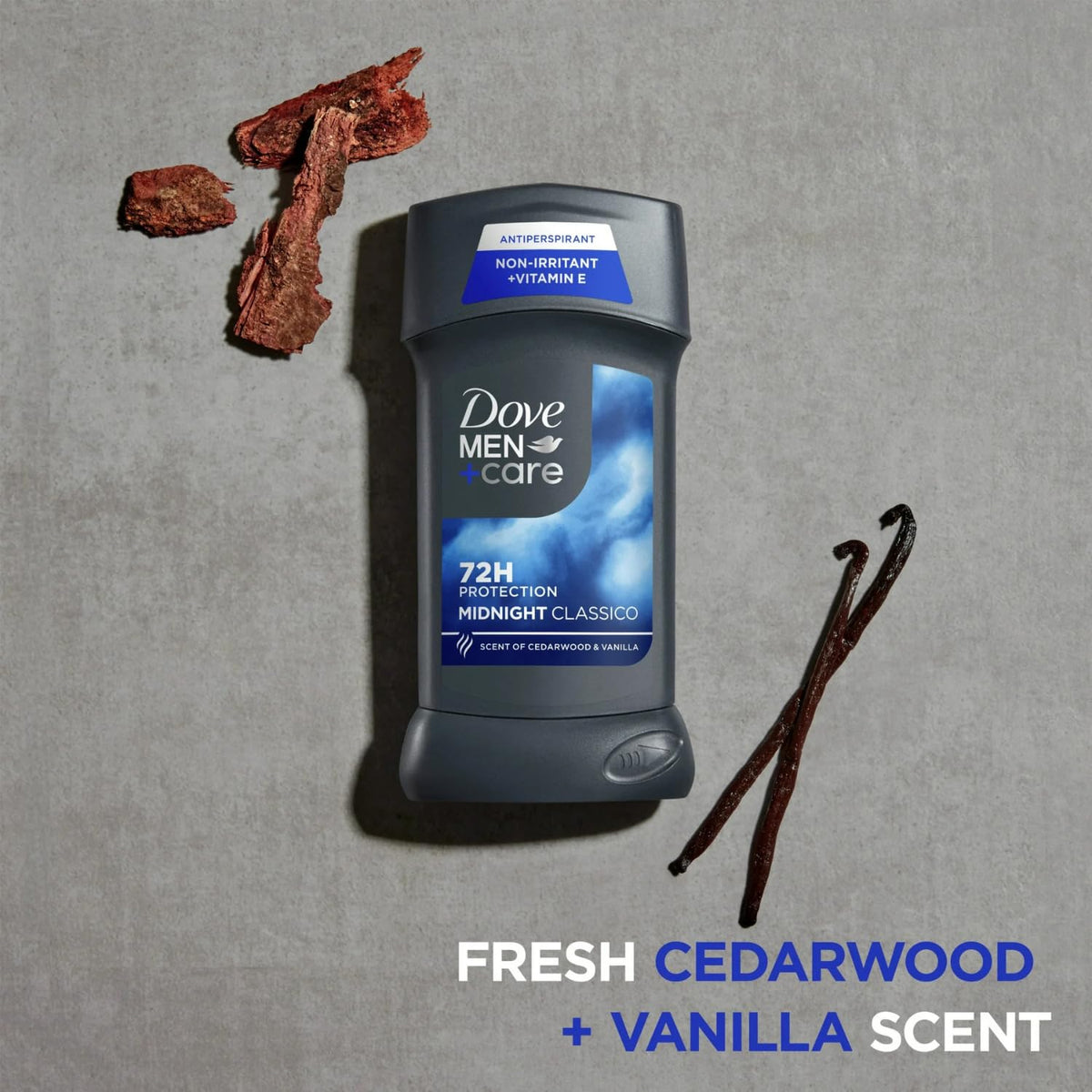 DOVE MEN + CARE Antiperspirant Deodorant Midnight Classico packaging
