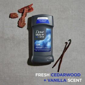 DOVE MEN + CARE Antiperspirant Deodorant Midnight Classico packaging