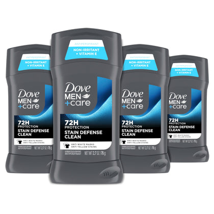 DOVE MEN + CARE Antiperspirant Deodorant Stick 4 Count front view