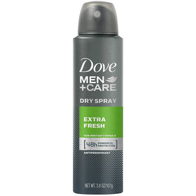 DOVE MEN + CARE Antiperspirant Extra Fresh close-up of packaging