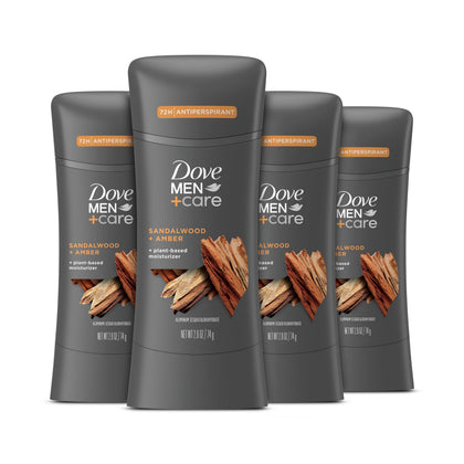 DOVE MEN + CARE Antiperspirant Stick Sandalwood + Amber front view