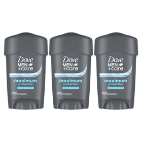 DOVE MEN + CARE Clinical Protection Antiperspirant 3-Pack front view