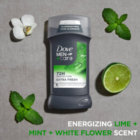 DOVE MEN + CARE Extra Fresh Deodorant Stick application demonstration