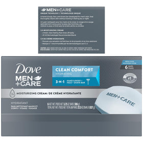 Dove Men+Care Extra Fresh soap bar front view