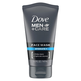 DOVE MEN + CARE Face Wash Hydrate Plus 5 Fl Oz front view