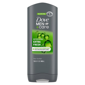 DOVE MEN + CARE Micro Moisture Body and Face Wash front view
