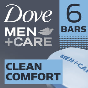 Dove Men+Care soap bars arranged together