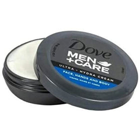 Dove Men+Care Ultra-Hydra Cream packaging side view