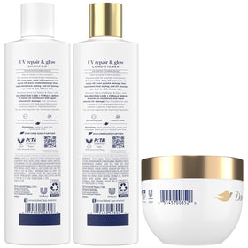 Dove Moisture Combo Set Conditioner back view 1080g